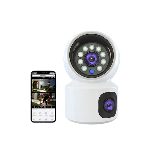 Câmera Wi-Fi PTZ com controle pelo app
Câmera inteligente com ângulo amplo 355° x 90°
Controle remoto por smartphone da câmera de segurança
Câmera IP com pan 355° e tilt 90° via aplicativo
Visualização e movimento da câmera pelo app móvel
Câmera PTZ para sala com controle por toque no celular
Câmera Wi-Fi com ajuste horizontal 355° e vertical 90°
Monitoramento remoto com controle de direção no app
Câmera de segurança com controle iOS e Android
Câmera inteligente com visão ampla e giro pelo app