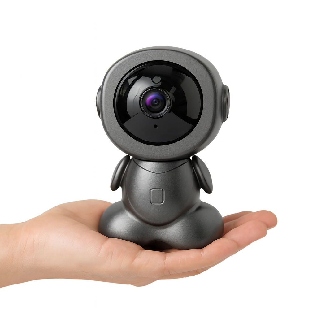 Câmera Wi-Fi inteligente com áudio bidirecional
Mini câmera IP com detecção de movimento e alerta no app
Câmera de segurança com visão noturna e monitoramento remoto
Câmera baby monitor com conversa em tempo real
Câmera Wi-Fi compatível com app para ver e falar de onde estiver
Câmera doméstica com rastreamento de atividade suspeita
Notificação de movimento em tempo real no celular
Câmera interna com microfone e alto-falante integrados
Visualização multiusuário da câmera no aplicativo
Câmera para pets e bebê
