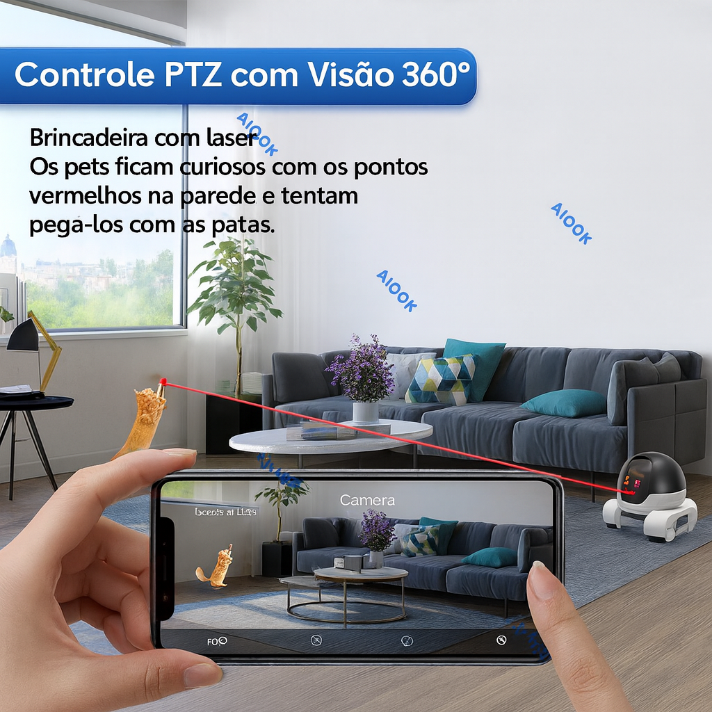 Câmera AIOOK C18 8MP com sensor Sony CMOS
Dual lens com cobertura 360° e visão noturna 50 m
Câmera IP66 8MP com IA humanoide e áudio de duas vias
AIOOK C18 Wi-Fi 2.4GHz com alertas instantâneos no app
Câmera 8MP H.265 com gravação em nuvem e cartão TF
Câmera externa 8MP com rastreamento e notificação por e-mail
AIOOK C18 dual-screen para monitoramento 24 horas
Câmera 8MP com pan 0–360° e detecção de pessoas
IP66 resistente à chuva com visão colorida à noite
Câmera Wi-Fi compatível com V360 e multiusuário