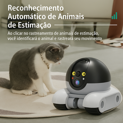 AIOOK C18 com visão ampliada sem pontos cegos

Câmera 8MP para áreas internas e externas, padrão IP66

Câmera com IA humanoide e notificações no celular

Câmera dual-screen com monitoramento 24/7

Câmera 8MP com pan 360° e tilt conforme base

Visão noturna longa distância 50 m na AIOOK C18

Câmera Wi-Fi com armazenamento em nuvem e TF Card

Câmera de segurança com compressão H.265

AIOOK C18 com áudio de duas vias para diálogo remoto

Câmera 8MP com alertas em tempo real por app e e-mail