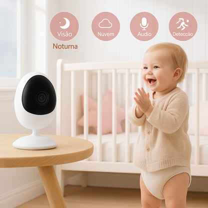 baby monitor inteligente

veja e fale em tempo real

alertas de movimento no app

imagens nítidas dia e noite

segurança doméstica 24/7

instalação simples e rápida

acompanhe pets e família

cobertura ampla do ambiente

controle remoto pelo celular

tranquilidade e praticidade
