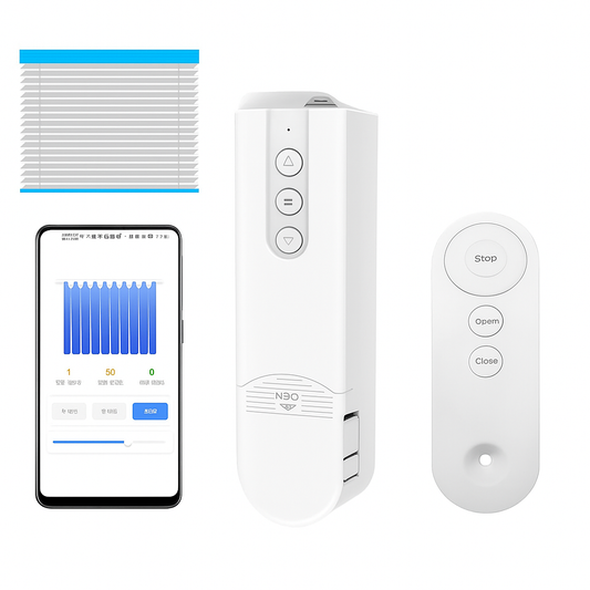 motor de cortina wi-fi tuya

motor persiana smart himojo

controle por app tuya smart life

compatível alexa e google home

programação de horários (timer)

velocidade ajustável 3,6 cm/s

instalação simples com slot

automação residencial cortinas/persianas

alimentação DC

certificações CE FCC RoHS