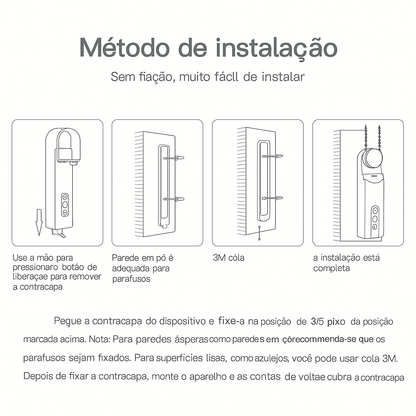 Cortina Inteligente Wi-Fi Tuya - Automação Smart para Persianas e Alexa