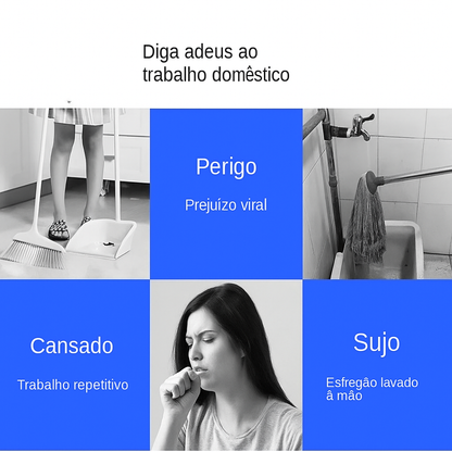 Robô De limpeza Aspirador Inteligente Mijia 5 em 1 - Aspirador Smart com Umidificador e Purificador de Ar