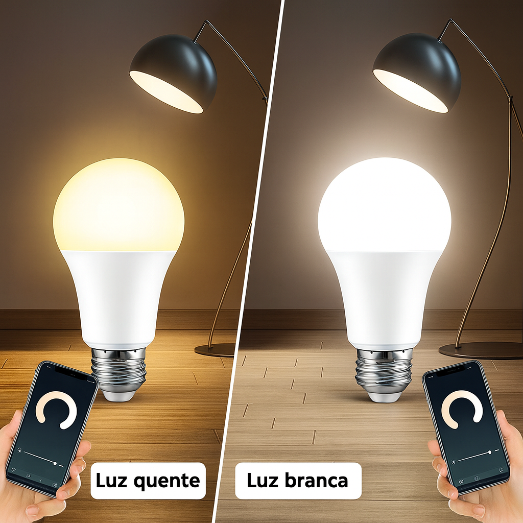 iluminação para quarto
iluminação para sala
iluminação para home office
lâmpada para hotéis e cafés
lâmpada para festas e eventos
economia de energia LED
conveniência de iluminação smart
controle de qualquer lugar
responde a “Alexa, 30% de brilho”
E27 padrão universal
materiais alumínio + plástico
app Cozylife compatível Android iOS