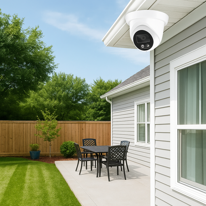 câmera segurança 4k exterior

monitoramento noturno colorido

alerta inteligente no celular

reduzir falsos alarmes com ia

proteção contra chuva poeira ip66

câmera poe instalação limpa

áudio duas vias falar pelo app

câmera 4k para empresas/condomínios

gravação nvr e app remoto

vigilância 24h alta definição