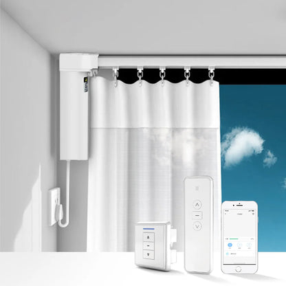 Cortina Inteligente Wi-Fi Tuya com Alexa e Google Assistant