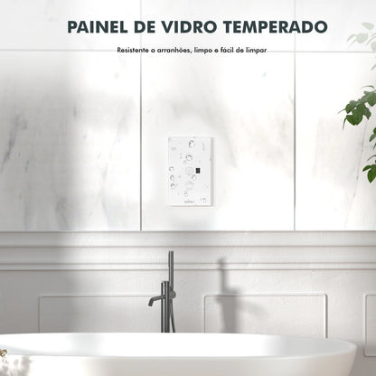 Interruptor Inteligente Touch para Ventilador Wi-Fi - Painel com Controle de Velocidade e Alexa