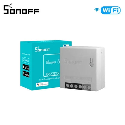 Interruptor Inteligente Wi-Fi SONOFF MINIR2 com Alexa e Google Assistant para Automação Residencial