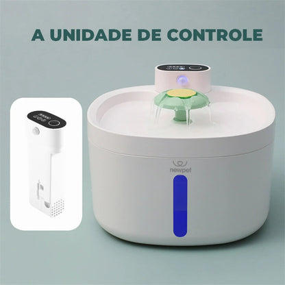 Bebedouro Inteligente para Pets 2,5L - Fonte Automática com Sensor de Movimento e USB