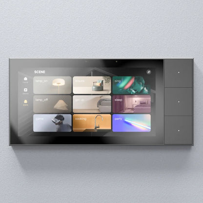 Painel Inteligente Touch 6” Tuya - Central Smart com Hub Zigbee e Alexa