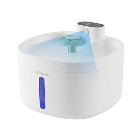 Bebedouro Inteligente para Pets 2,5L - Fonte Automática com Sensor de Movimento e USB