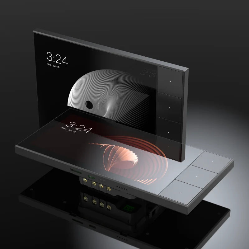 Painel Inteligente Touch 6” Tuya - Central Smart com Hub Zigbee e Alexa