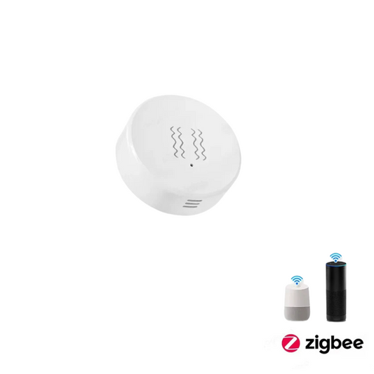 Sensor de Vibração ZigBee – Alarme Inteligente
Detecção precisa de impacto e vibração para máxima proteção

Fortaleça seu sistema de segurança inteligente com o Sensor de Vibração ZigBee. Detecta qualquer tentativa de forçar portas, janelas ou superfícies, ativando alarmes antes mesmo da abertura. Ideal para prevenção de invasões e automações residenciais avançadas.

Por que escolher este produto?
Vibração detectada em tempo real: Alerta imediato ao menor sinal de impacto
Alarme preventivo: Acione luzes, si