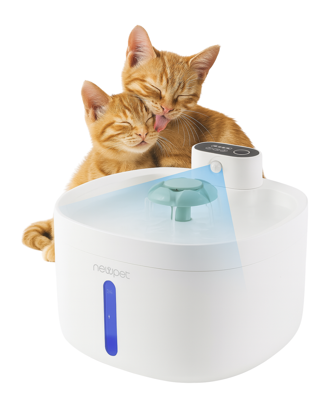Bebedouro automático para gatos e cães

Fonte de água inteligente com sensor de movimento

Capacidade 2,5L – autonomia para vários dias

Funcionamento silencioso e eficiente

Água sempre limpa, fresca e corrente

Design moderno em ABS + inox higiênico

Evita água parada e riscos de doenças

Alimentação via USB ou pilhas

Ideal para pets sozinhos em casa

Saúde e hidratação garantida para cães e gatos