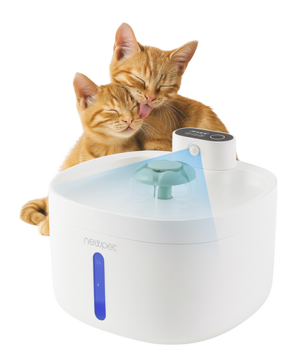 Bebedouro automático para gatos e cães

Fonte de água inteligente com sensor de movimento

Capacidade 2,5L – autonomia para vários dias

Funcionamento silencioso e eficiente

Água sempre limpa, fresca e corrente

Design moderno em ABS + inox higiênico

Evita água parada e riscos de doenças

Alimentação via USB ou pilhas

Ideal para pets sozinhos em casa

Saúde e hidratação garantida para cães e gatos